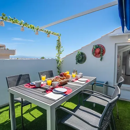 Penthouse With Sea Views Los Alamos Torremolinos Extérieur photo